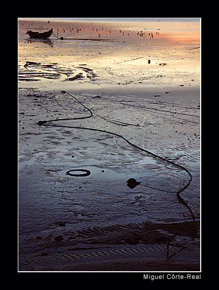 photo "waiting for the tide" tags: landscape, sunset, water