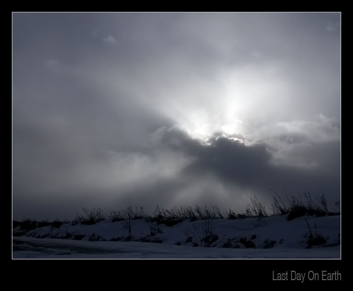 photo "Last day on Earth" tags: landscape, clouds, winter