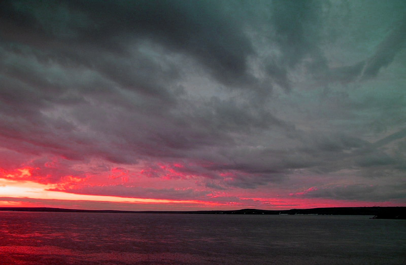 photo "Somewhere there forge metal" tags: landscape, night, sunset