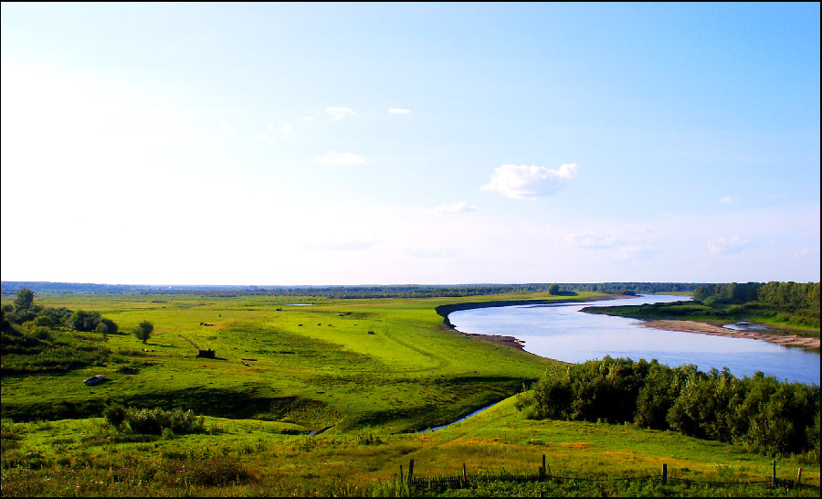 photo "Kamenka. Vew from the hill" tags: landscape, summer, water