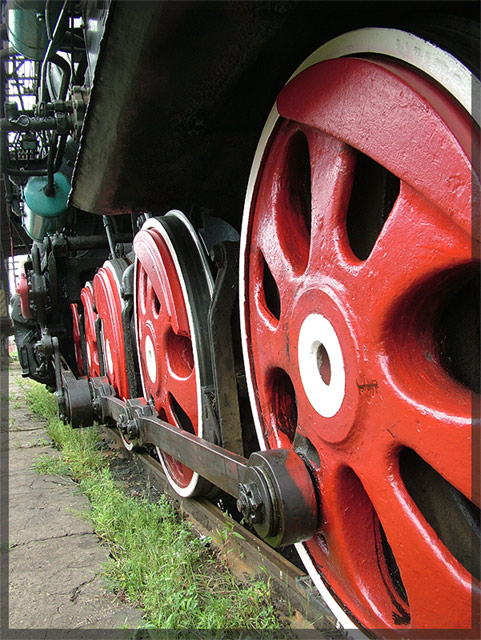 photo "Wheels..." tags: old-time, reporting, 