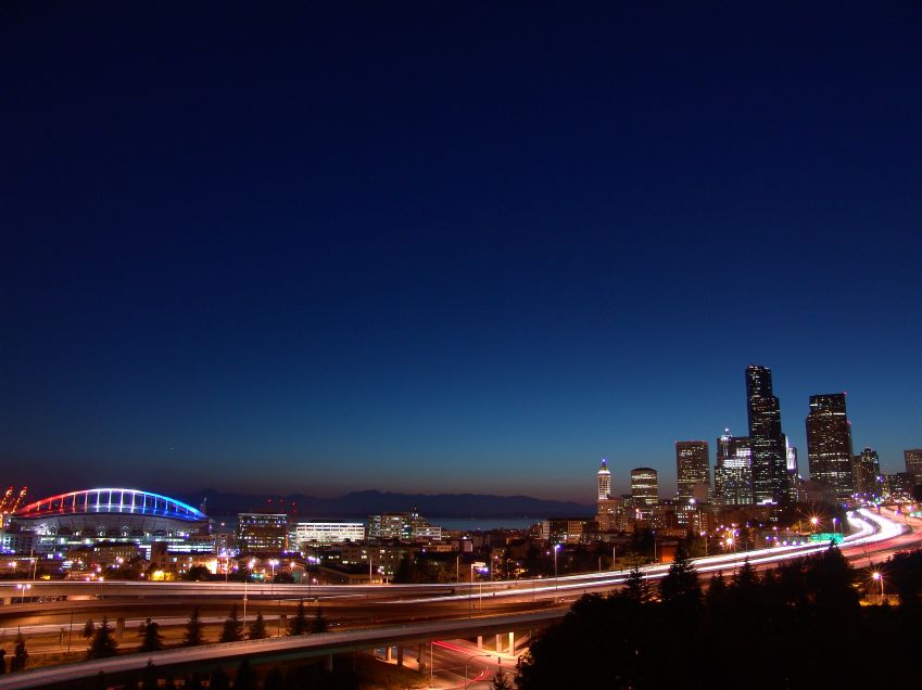 photo "skyLine" tags: architecture, landscape, night