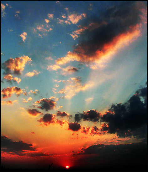 фото "Облака 2." метки: пейзаж, закат, облака