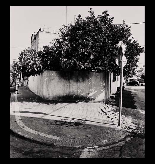 photo "near to the gaza street" tags: black&white, architecture, landscape, 