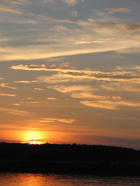photo "sunset" tags: landscape, sunset, water