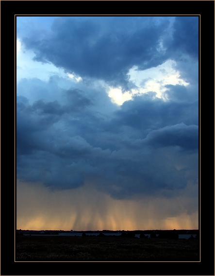 photo "Rain flame" tags: landscape, clouds, summer