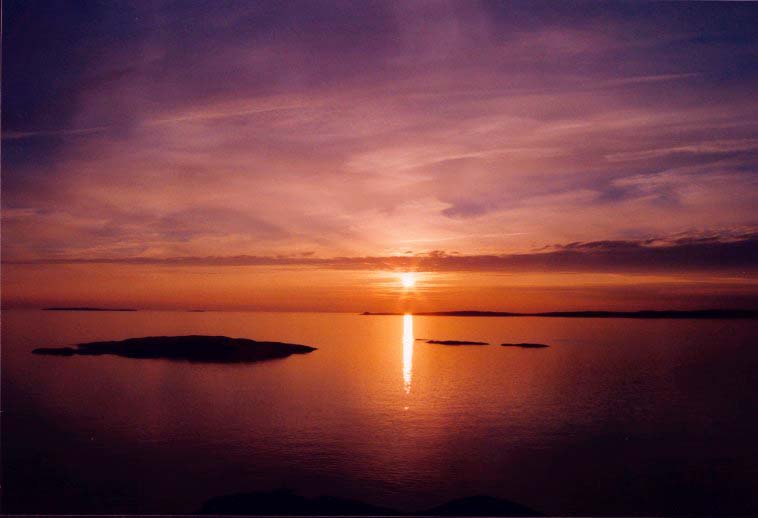 photo ""Sunset in Denmark"" tags: landscape, travel, Europe, sunset