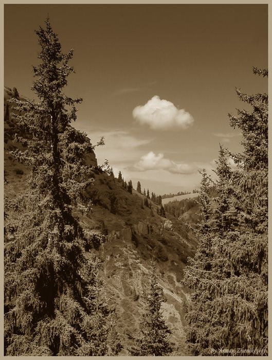 фото "Про облачко" метки: пейзаж, горы