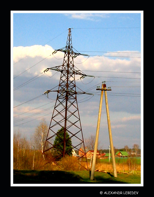photo "Electtricity" tags: landscape, summer