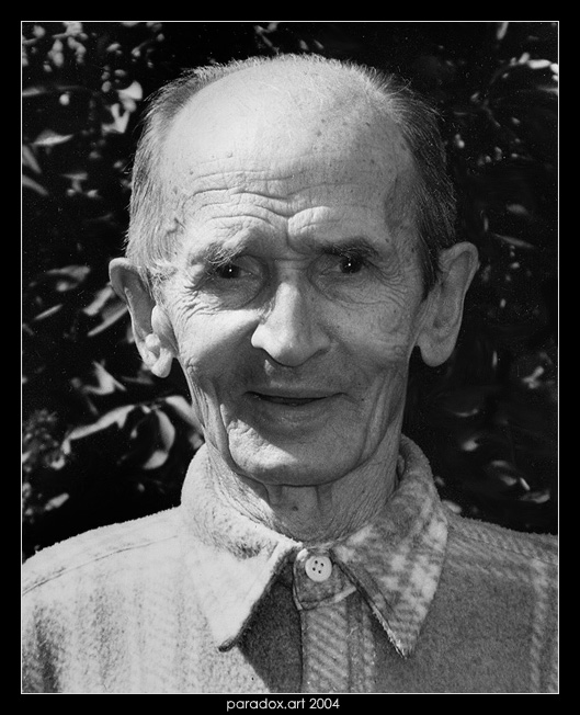 photo "my grandpa" tags: portrait, black&white, man