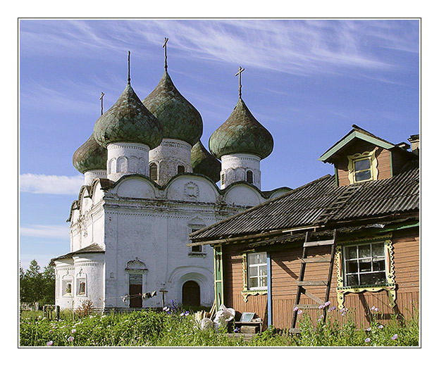 photo "Kargopol - town where time has stopped" tags: architecture, landscape, 