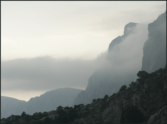 photo "Grey Blue" tags: travel, landscape, Europe, mountains