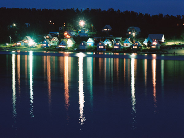 photo "Night resort." tags: landscape, travel, Asia, water