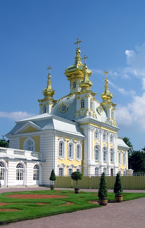 photo "The church in the Petergoff palace" tags: architecture, travel, landscape, Europe