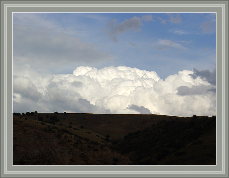 photo "Birth cloud" tags: landscape, clouds