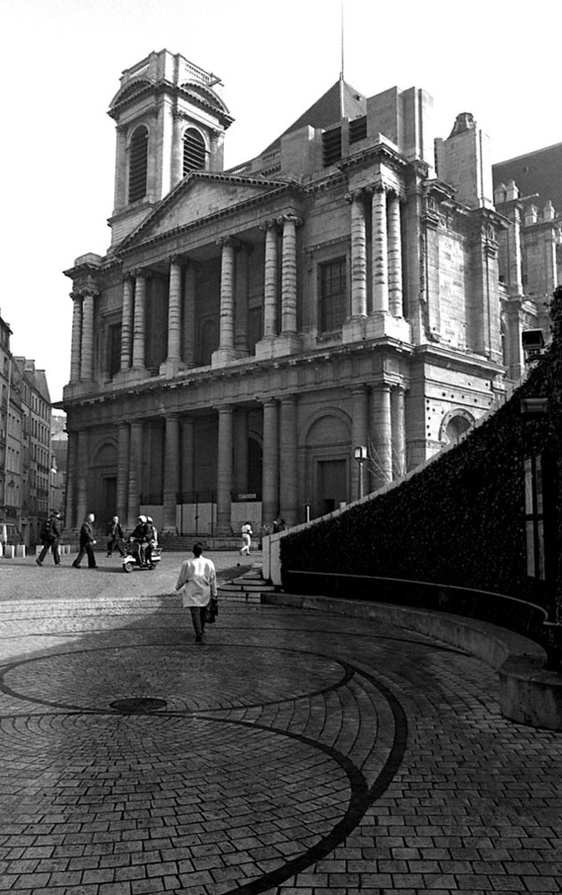 photo "Paris" tags: architecture, black&white, landscape, 