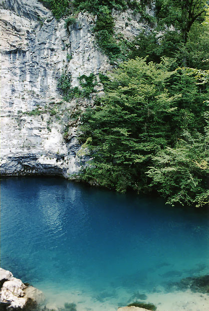 photo "Blue lake" tags: landscape, mountains, water