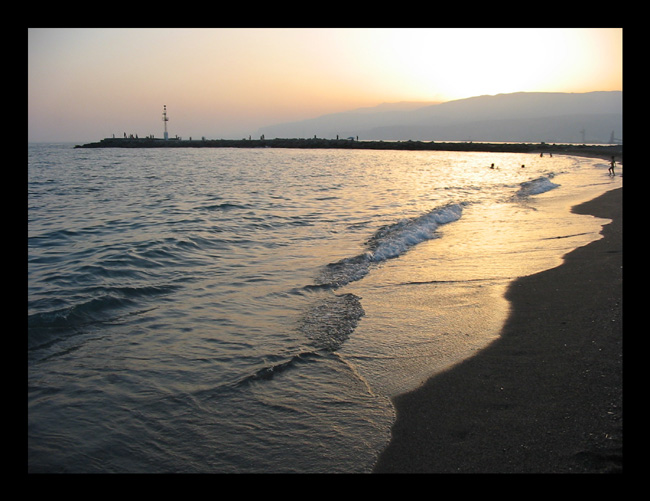 photo "Beach2" tags: landscape, sunset, water