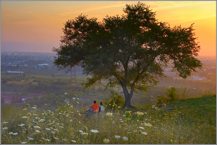 photo "****" tags: landscape, sunset