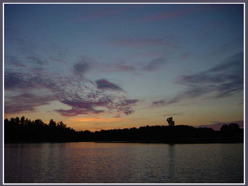 photo "Ripples" tags: landscape, clouds, sunset