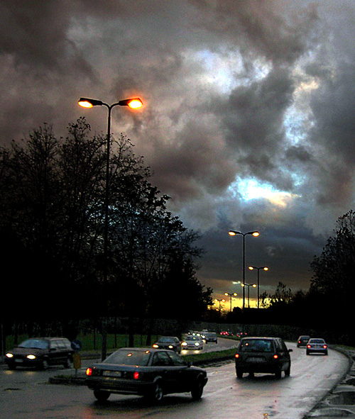 photo "Milan" tags: landscape, clouds
