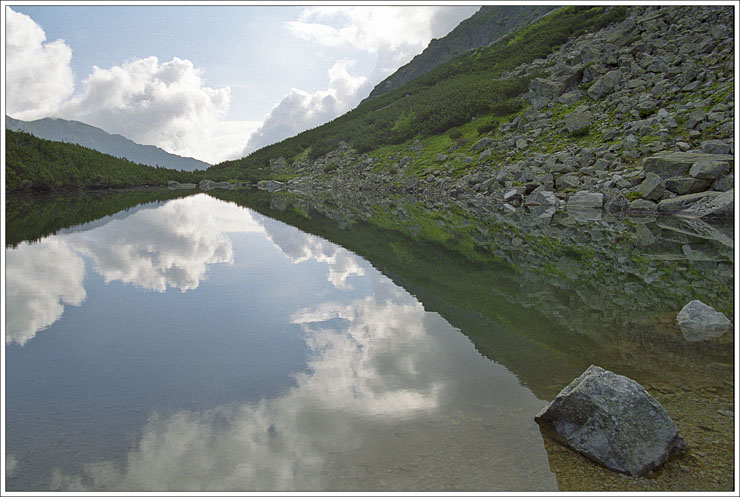 photo ""Black Lake"" tags: landscape, travel, Europe, water