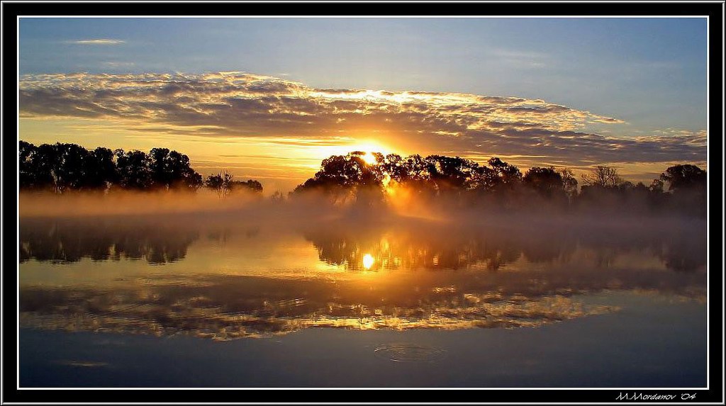photo "Dawning on lake" tags: nature, 