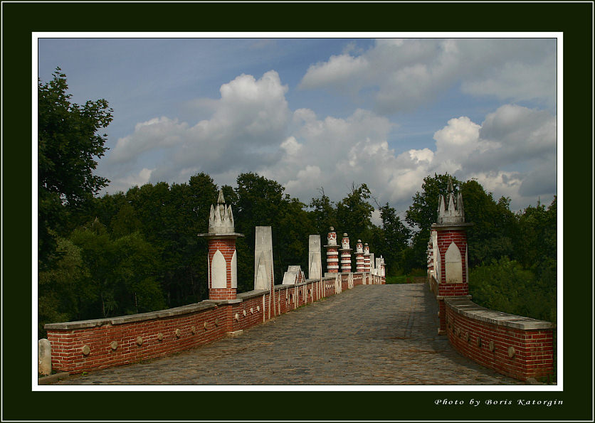photo "Etude from Tsaritsino-1" tags: architecture, landscape, clouds
