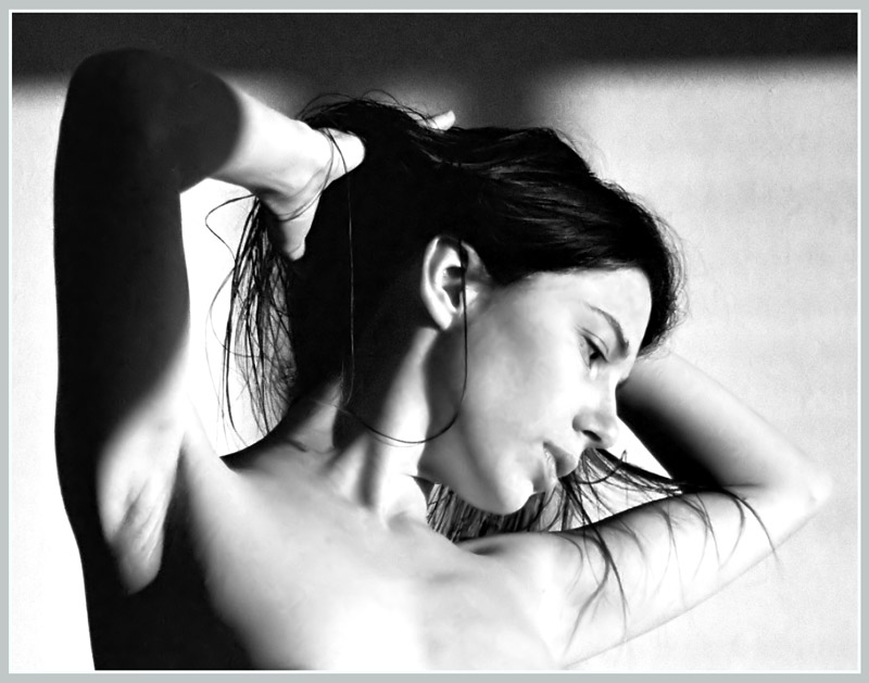 photo "Untitled photo" tags: black&white, portrait, woman