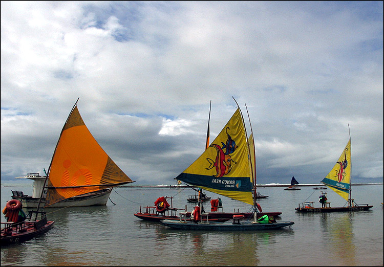 photo "Flat boats" tags: travel, landscape, South America