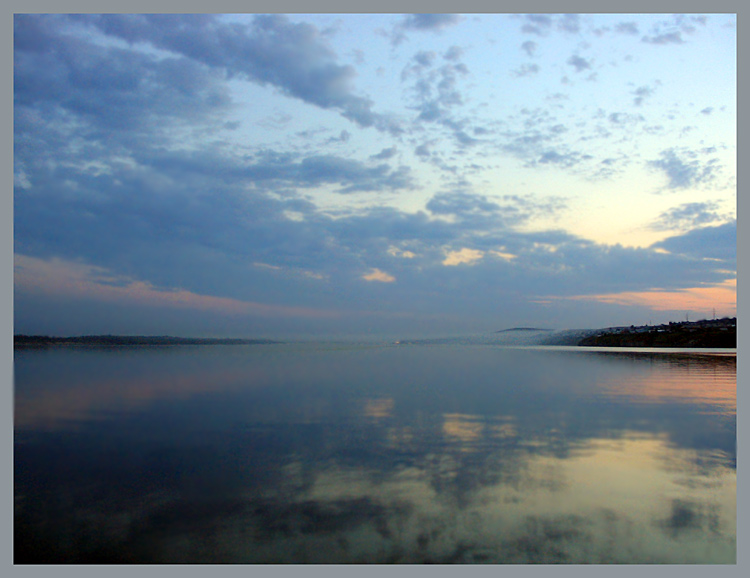 фото "Smoke on the Water 2" метки: пейзаж, вода, закат