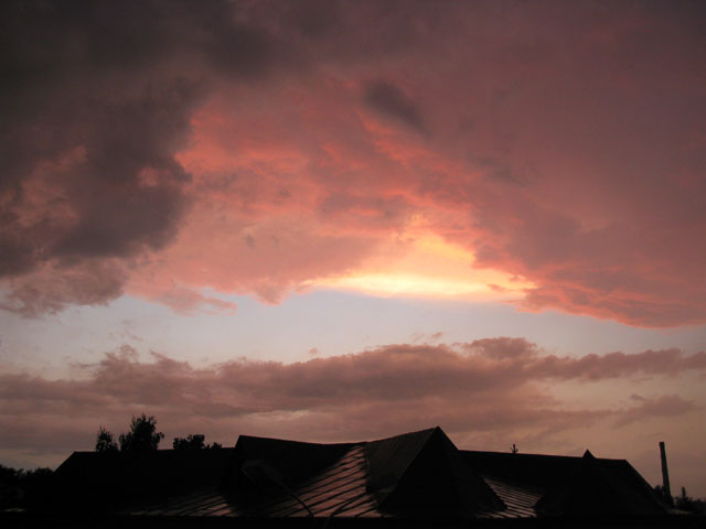 photo "." tags: landscape, clouds, sunset