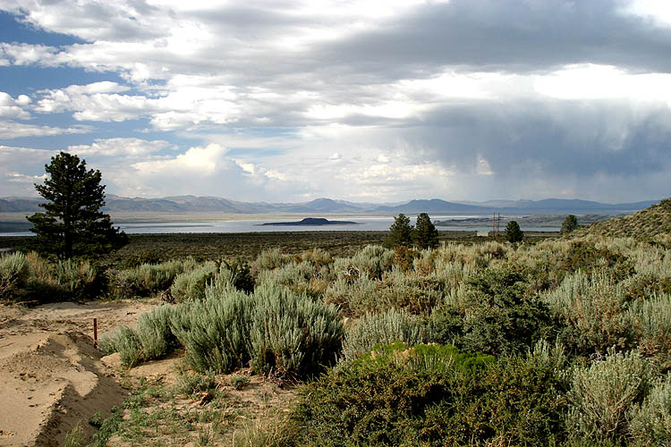 photo "Monolake" tags: landscape, clouds, water