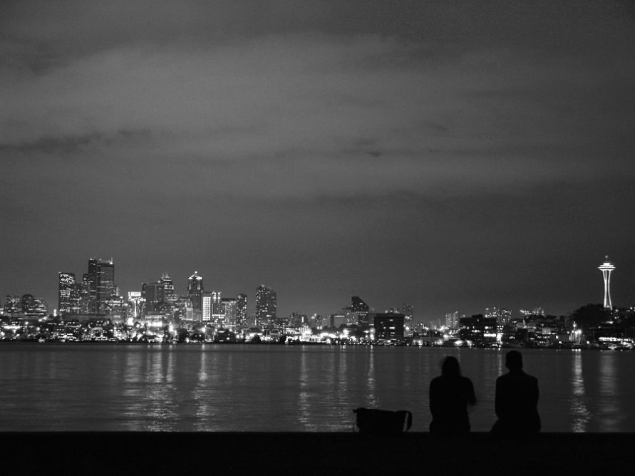 фото "Night Like This" метки: архитектура, черно-белые, пейзаж, 