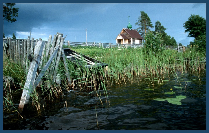 photo "Village chirch" tags: landscape, travel, Europe, summer