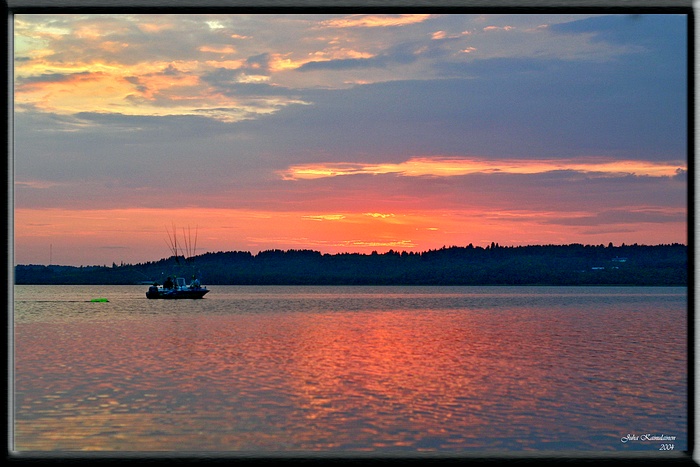 photo "Evening troll" tags: nature, landscape, water