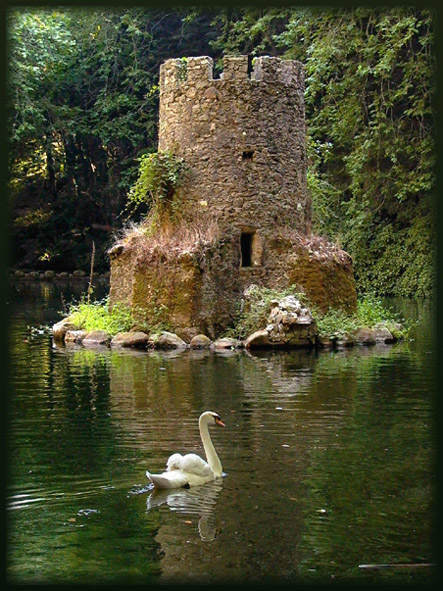 photo "Gardens da Pena (1)" tags: landscape, travel, Europe, water