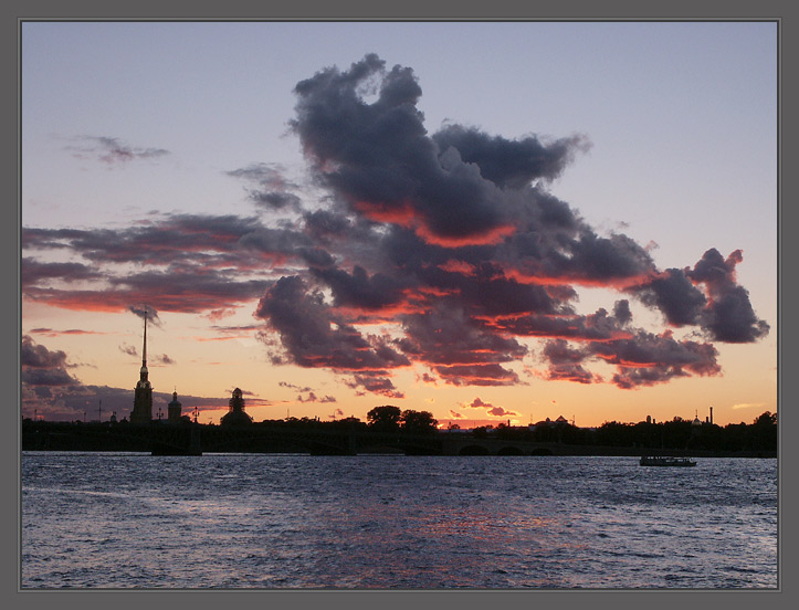 photo "Classic St.Peter_scape" tags: architecture, landscape, sunset