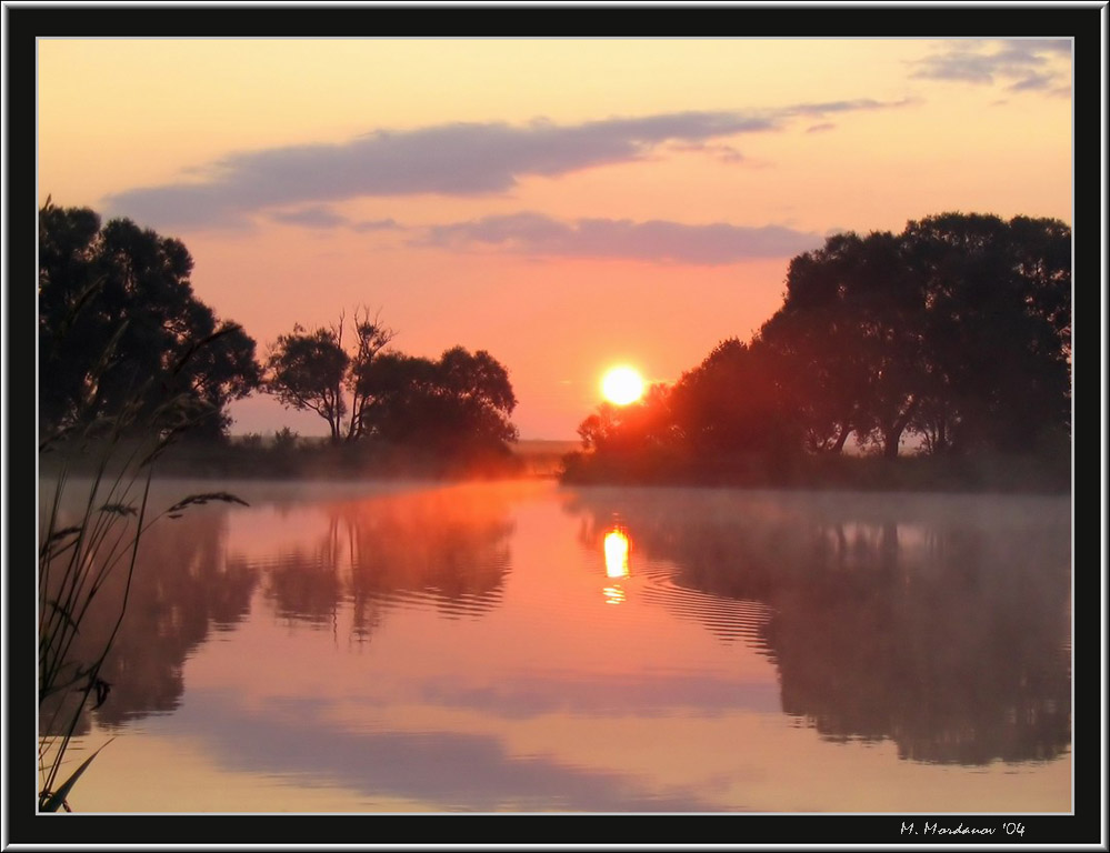 photo "Dawning on lake - 2" tags: nature, 
