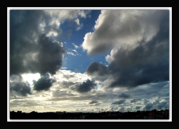 photo "before raining #2" tags: landscape, clouds, sunset