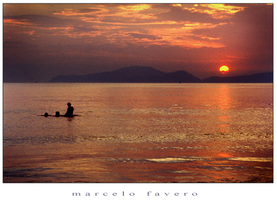 photo "despedidas#1" tags: landscape, sunset, water