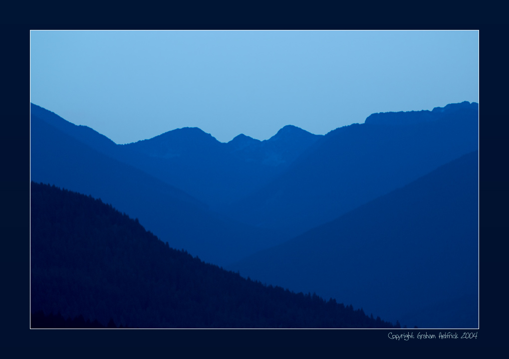 photo "Blue Hills" tags: landscape, mountains