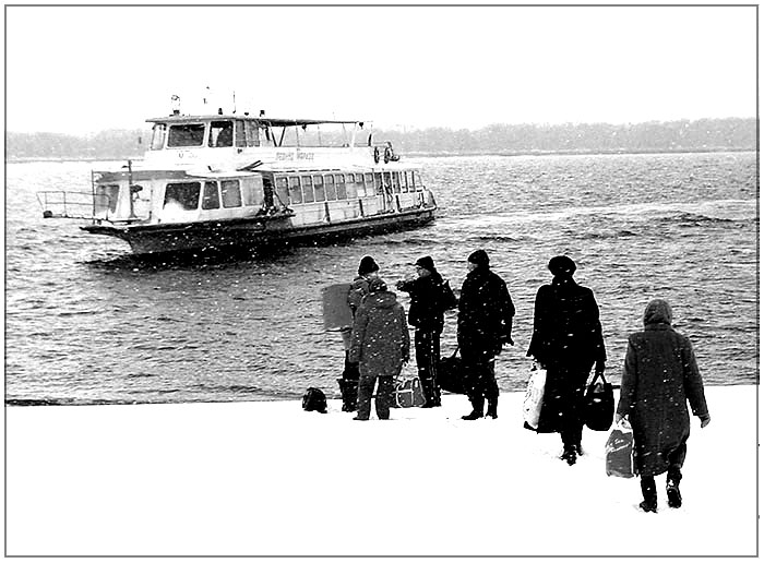 фото "Последний теплоход." метки: разное, 