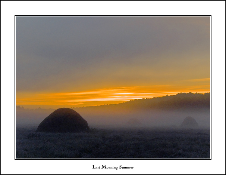 фото "Last Morning Summer" метки: пейзаж, закат, лето