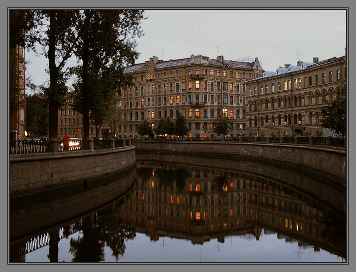 фото "Вечер на канале Грибоедова" метки: архитектура, путешествия, пейзаж, Европа