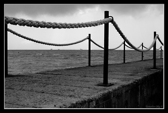 photo "waves" tags: black&white, genre, 