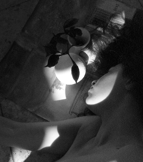 photo "self-still-portret" tags: black&white, portrait, woman