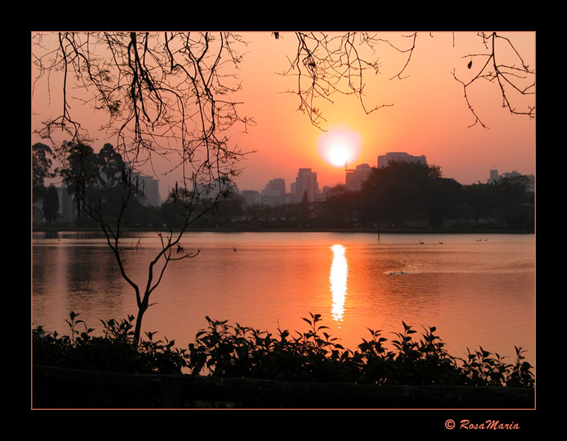 photo "Gold Sunset" tags: travel, landscape, South America, sunset