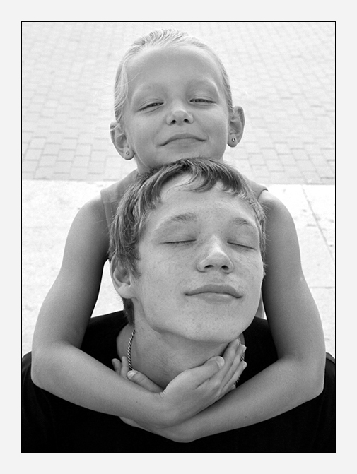 photo "Brother and sister" tags: portrait, children