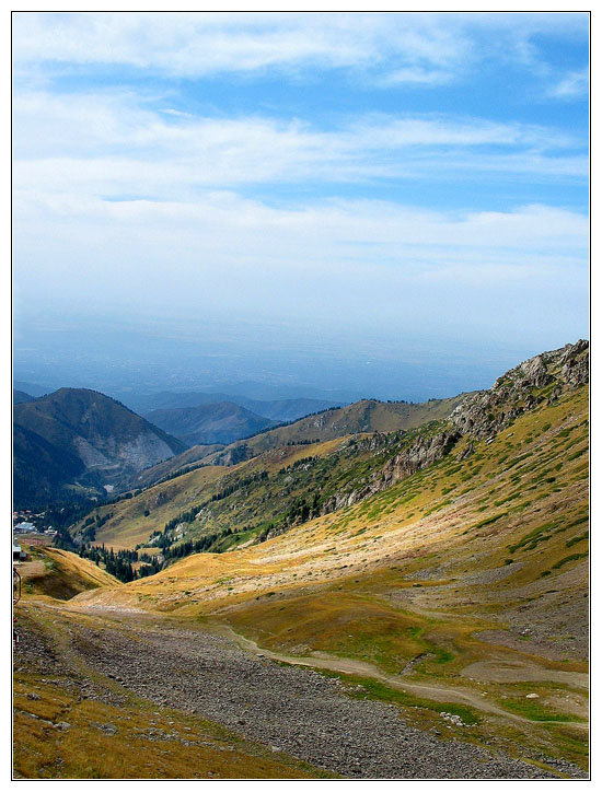 фото "Вид на Алматы с Талгарского перевала" метки: пейзаж, путешествия, Азия, горы